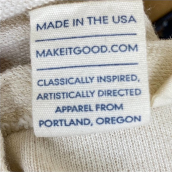 Make It Good Organic Heart Printed Shirt Med - Picture 8 of 11